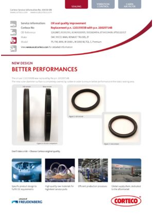 Oil seal quality improvement 20029714B