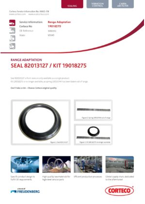 Range Adaptation Seal 19018275